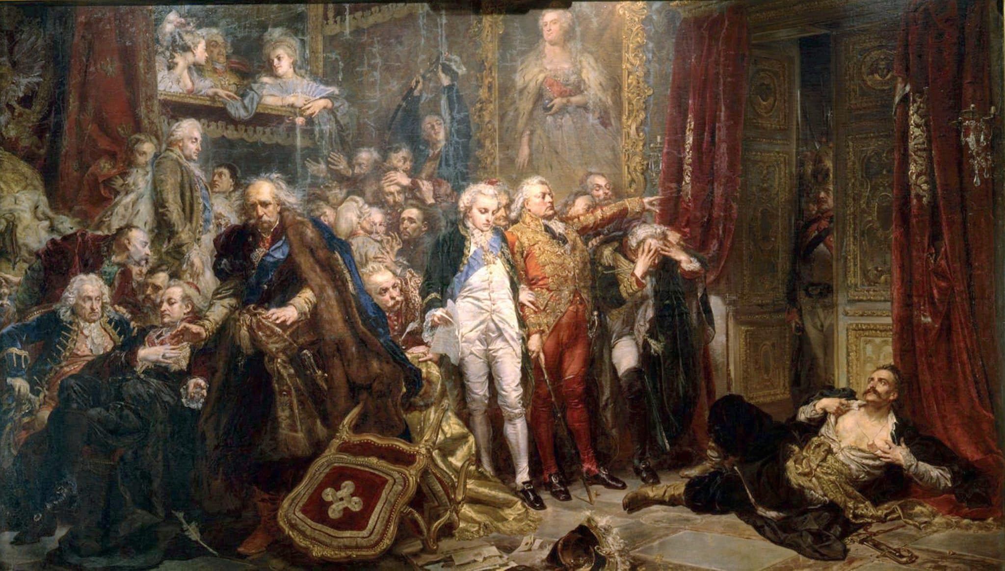 Тадеуш Рейтан на варшавском сейме 1773 года, Ян Матейко, 1866 г.